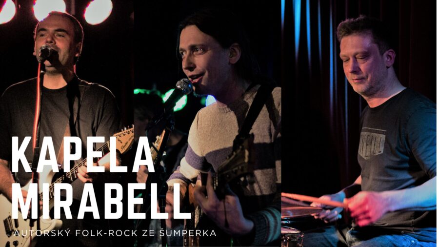 Kapela Mirabell folk rock Šumperk koncert
